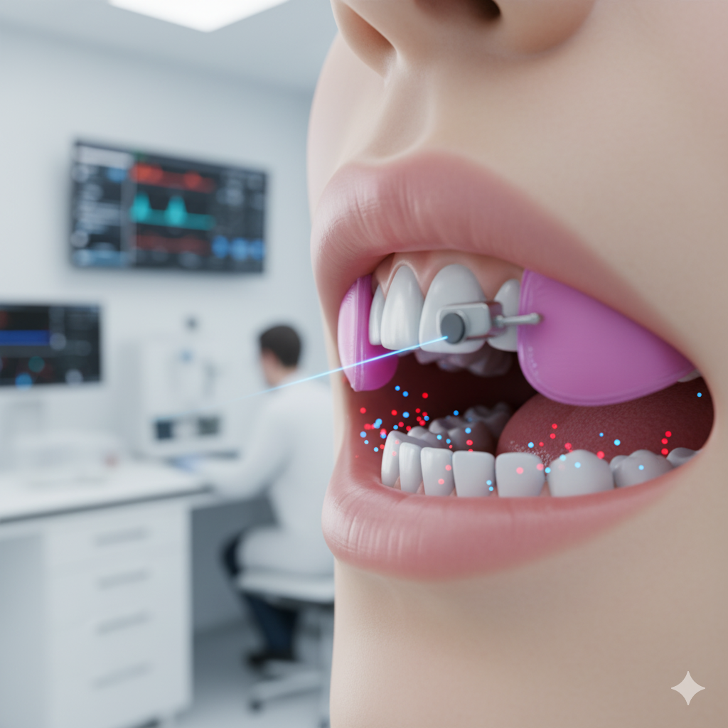 Самарские инженеры создали 3D-печатное крепление для лазерной диагностики состояния десен