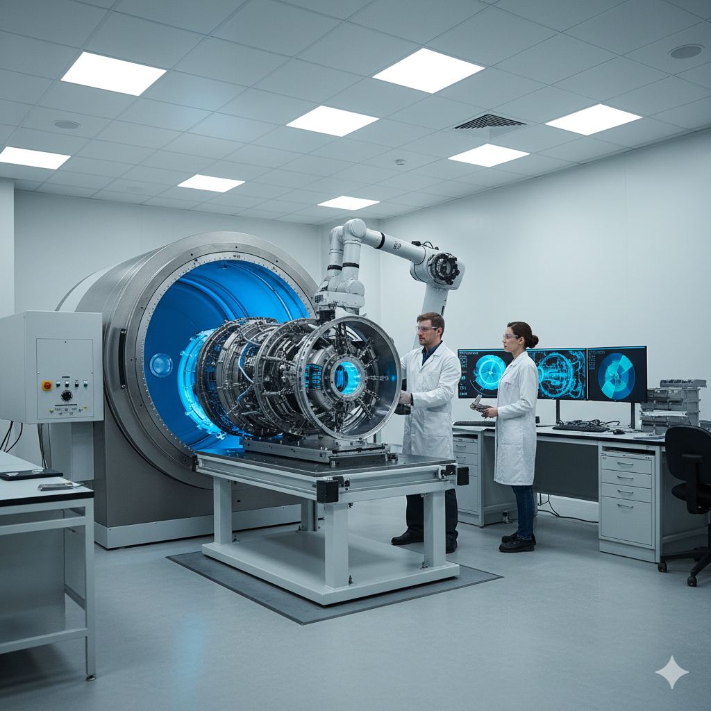 Центр аддитивных технологий ОДК ввел в эксплуатацию отечественный рентгеновский томограф