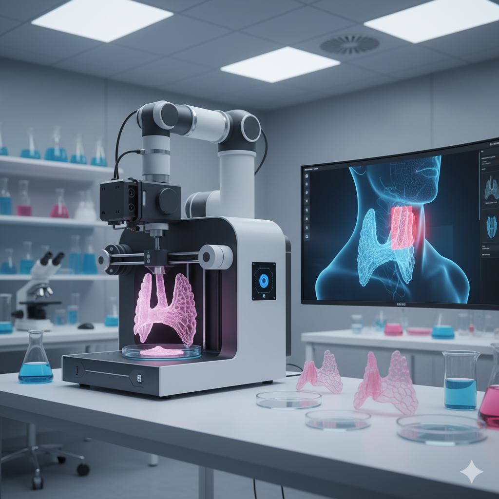 В НИТУ МИСИС разработали 3D-печатный хрящевой имплантат гортани