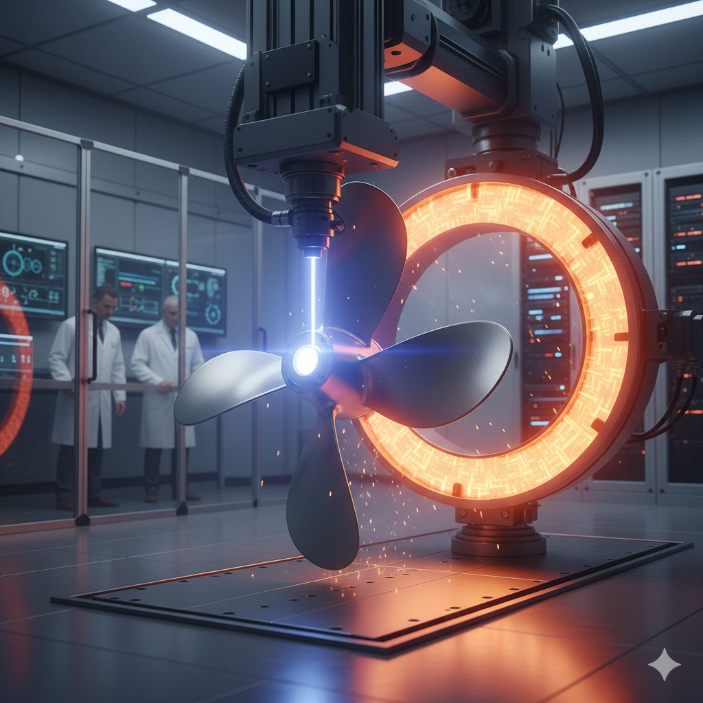 СПбГМТУ представил установку лазерно-индукционного термоупрочнения металлов