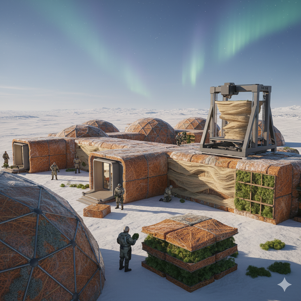 Ученые ТюмГУ предложили использовать хитозан для строительства жилья в Арктике