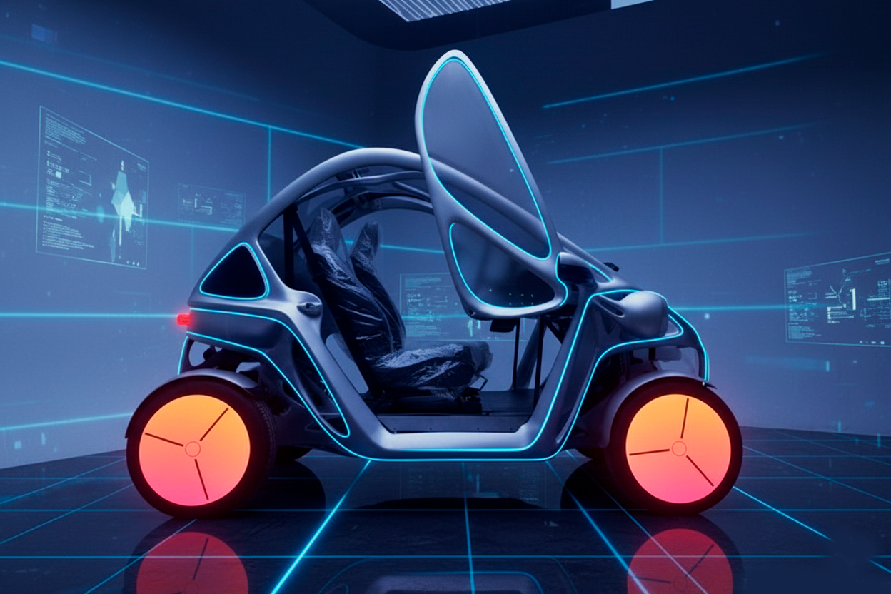 Стартап Pix Moving создал напечатанный на 3D-принтере электромобиль Robo-EV