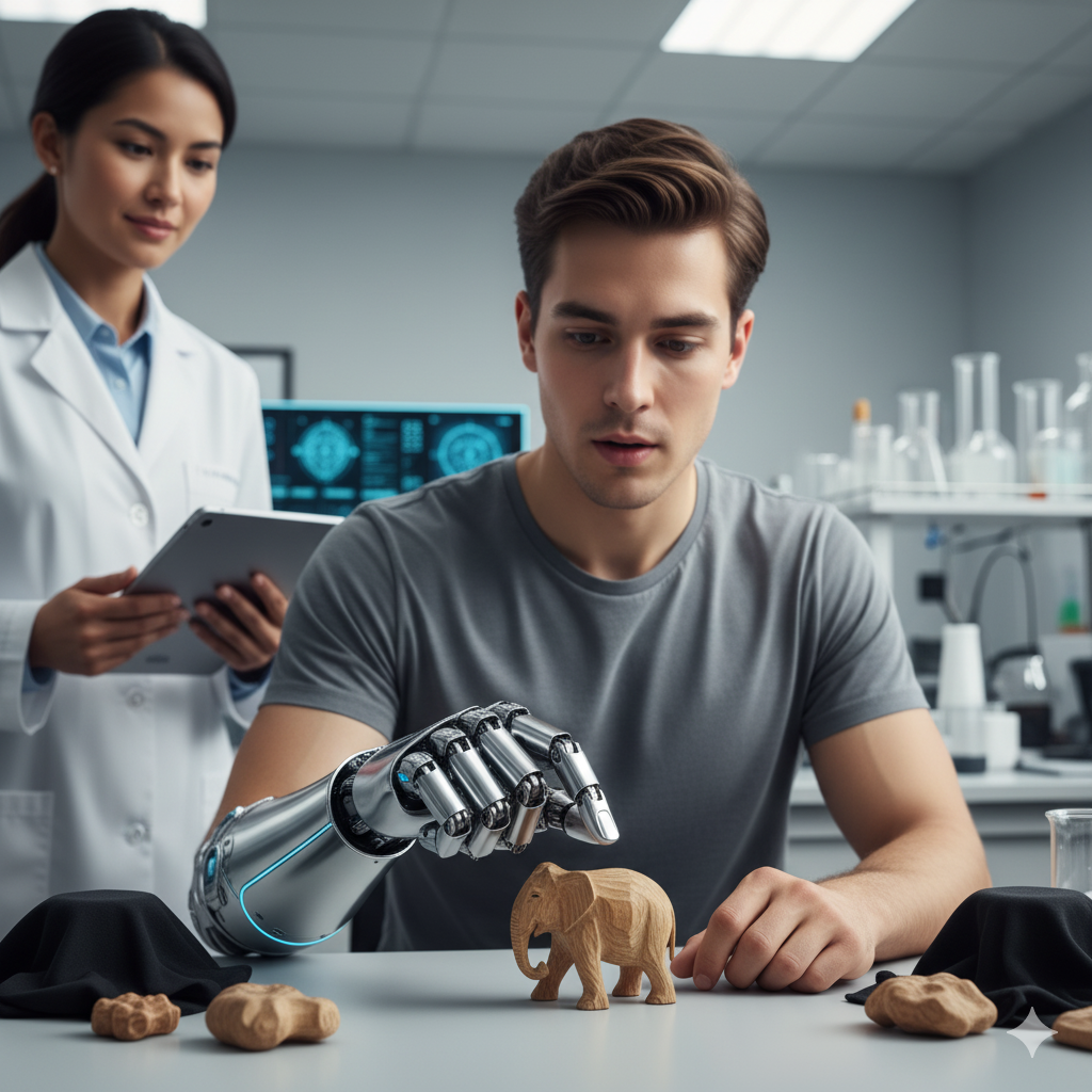 Сколтех и «Моторика» исследовали ощущения в фантомных конечностях при различных видах стимуляции