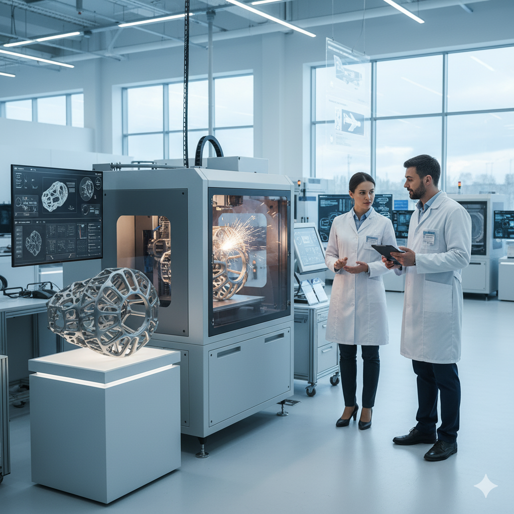 На Московском машиностроительном предприятии изготовили корпус авиационного двигателя с применением 3D-печати