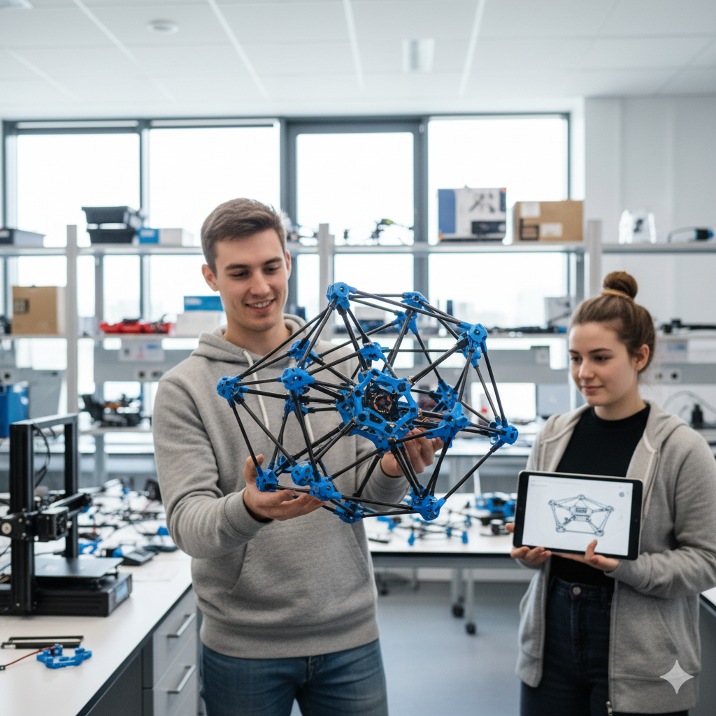 В НГТУ «НЭТИ» разработали лёгкую защиту для дронов с использованием 3D-печати