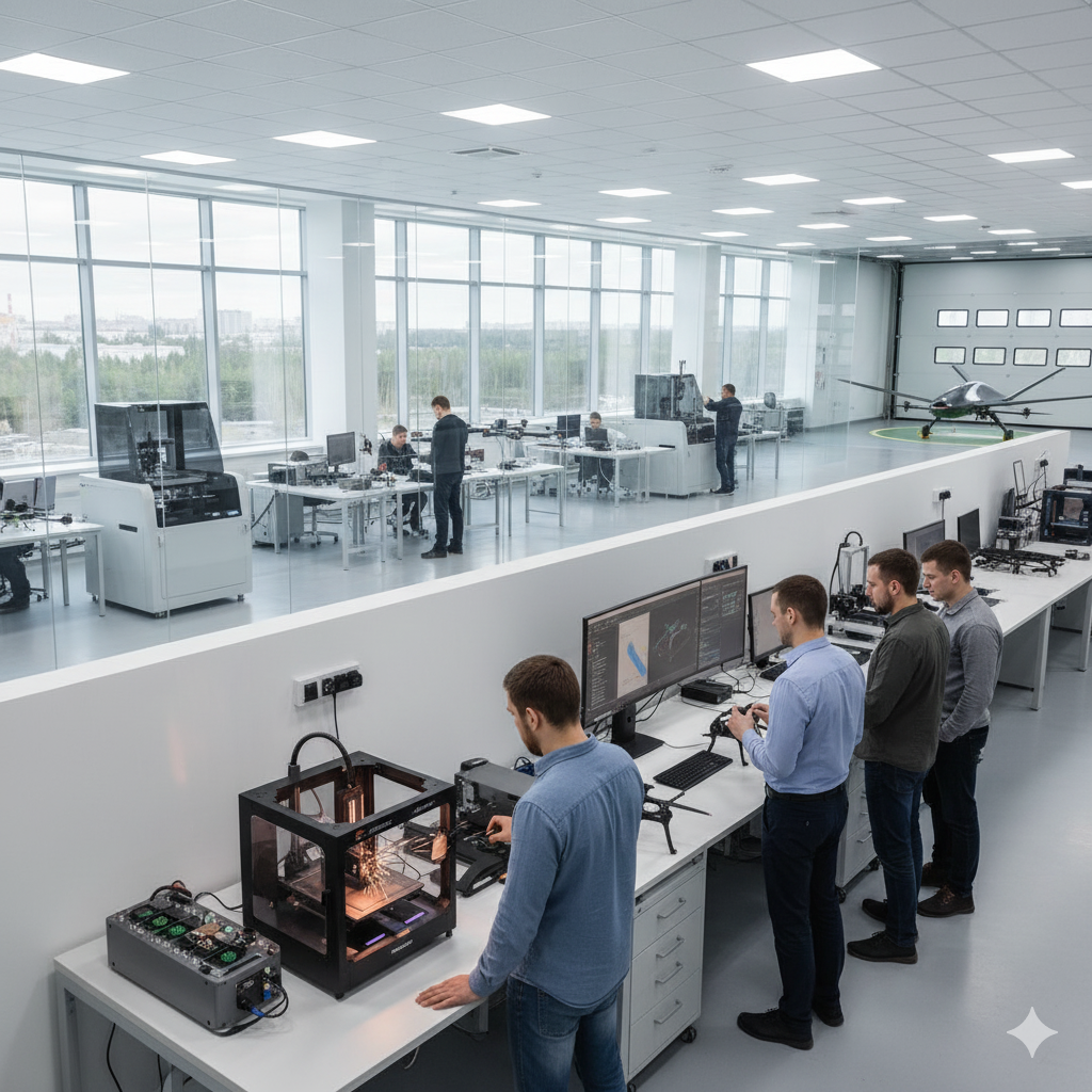 В Томске создан научно-производственный центр беспилотных авиационных систем полного цикла