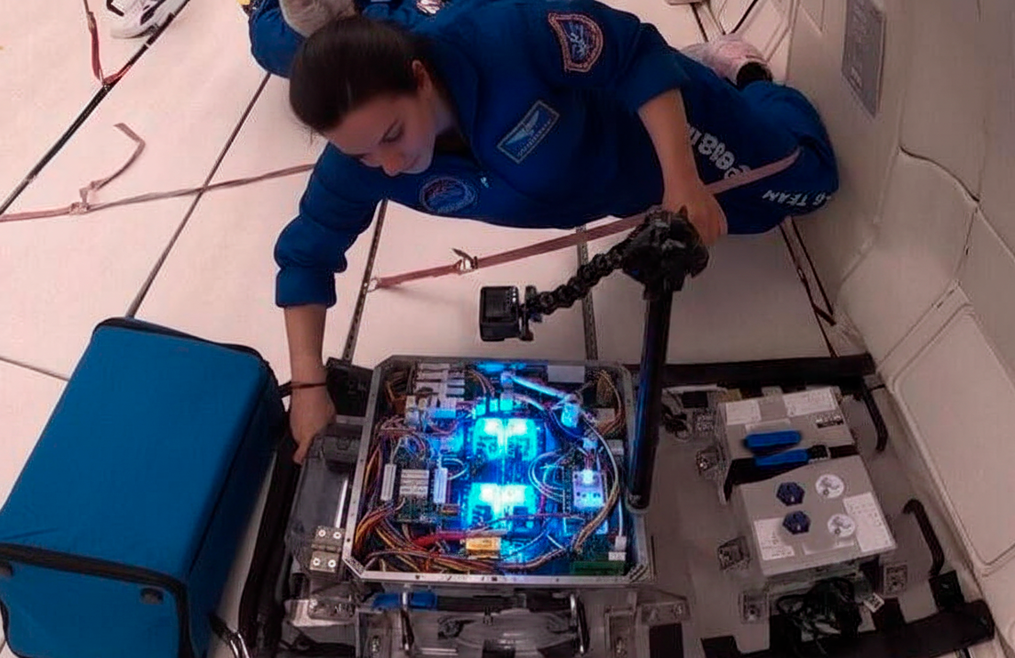 Шотландские инженеры создали 3D-принтер для производства в условиях невесомости