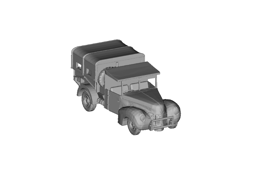 Военный грузовой автомобиль Великобритании Ford WOC1