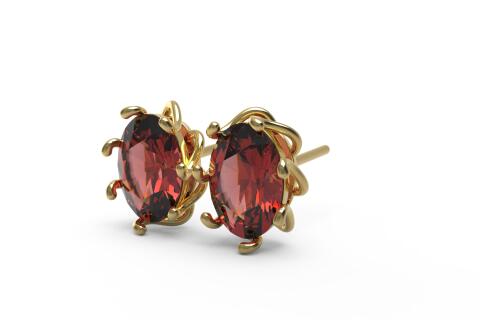 Серьга в сборе