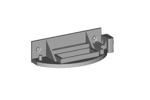 Компактная и простая полка для держателя инструментов Ender 3