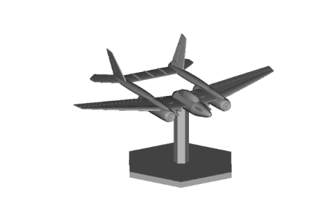Реактивная версия P-38 Lightning 2